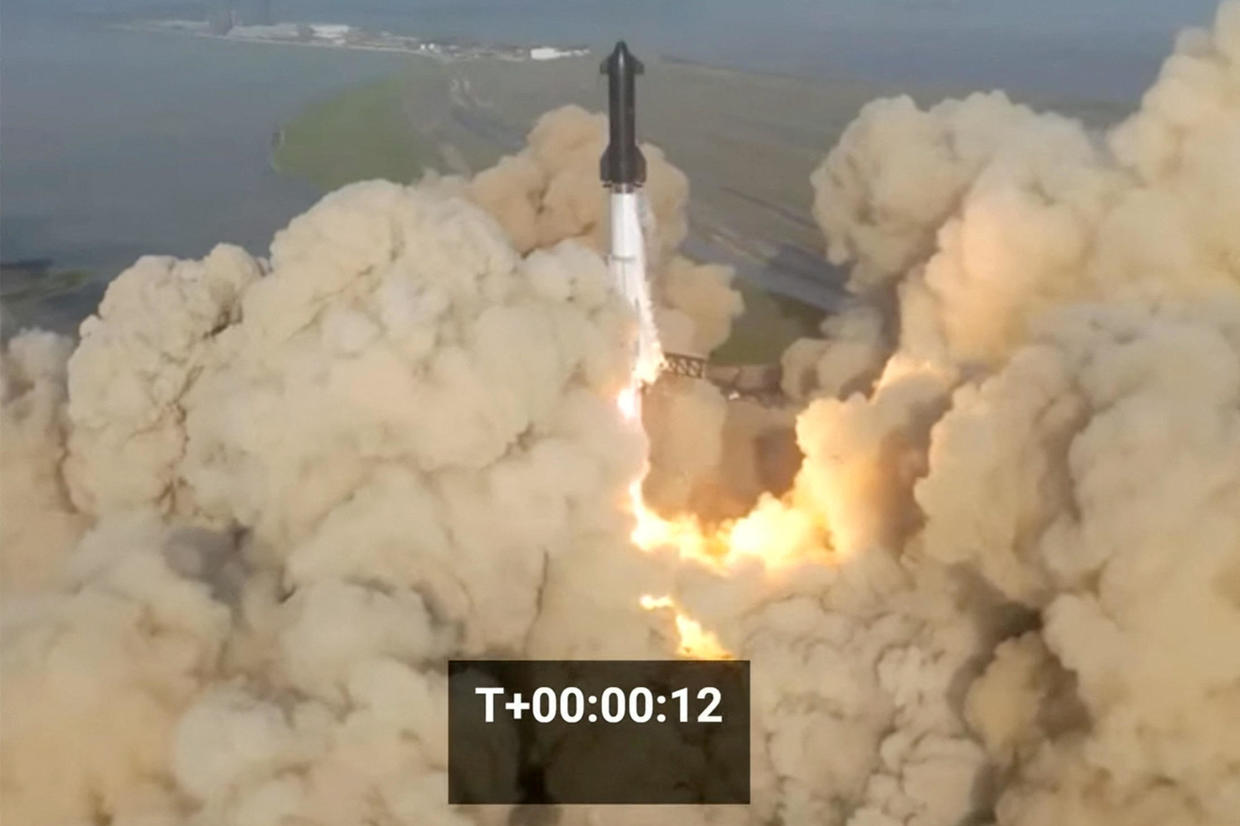 Lo SpaceX di Elon Musk ieri ha lanciato per la prima volta la sua nave da crociera Starship di nuova generazione 